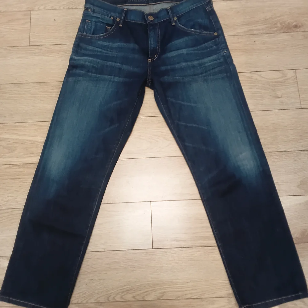 Citizens Of Humanity Dark Blue Boyfriend Jeans - Picture 1 of 2